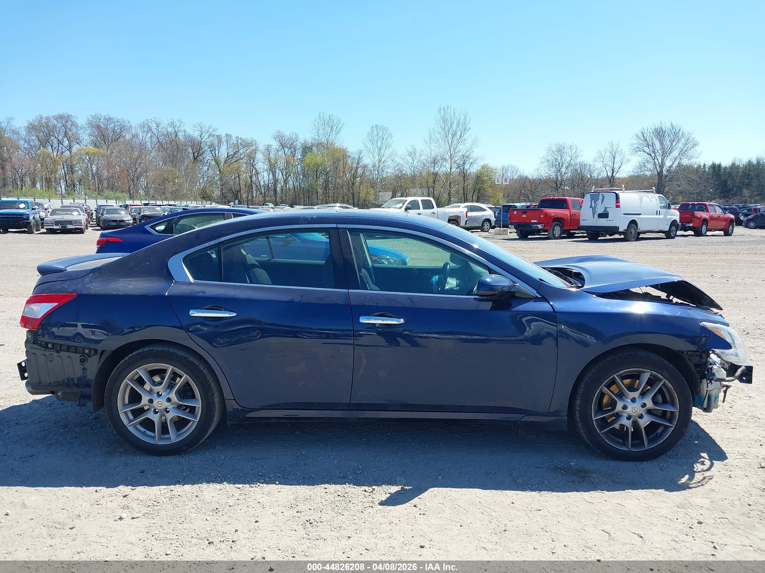 2010 Nissan Maxima 3.5 S Dark Blue vin: 1N4AA5AP3AC805426