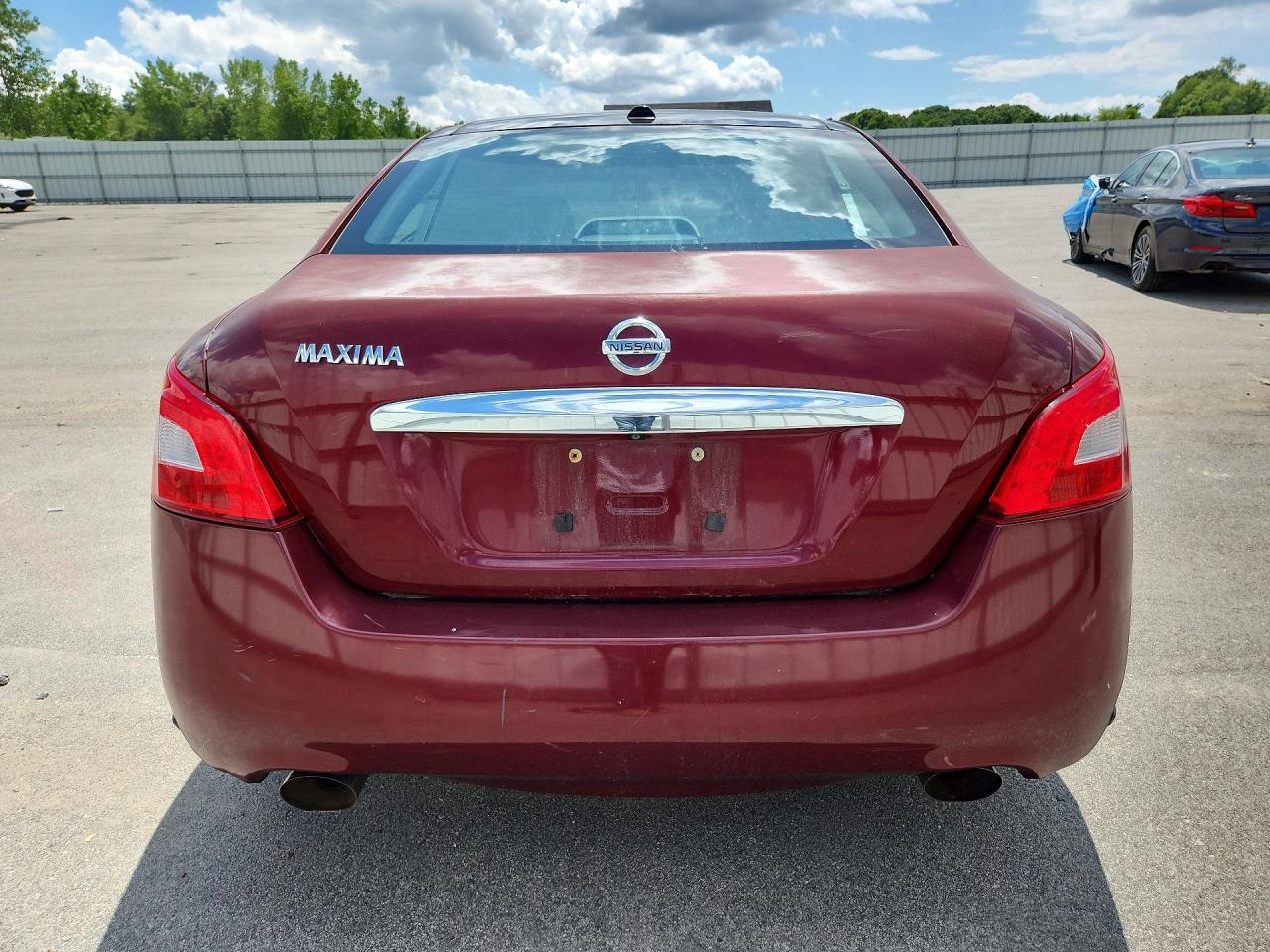 2010 Nissan Maxima 3.5 S Burgundy vin: 1N4AA5AP3AC811162