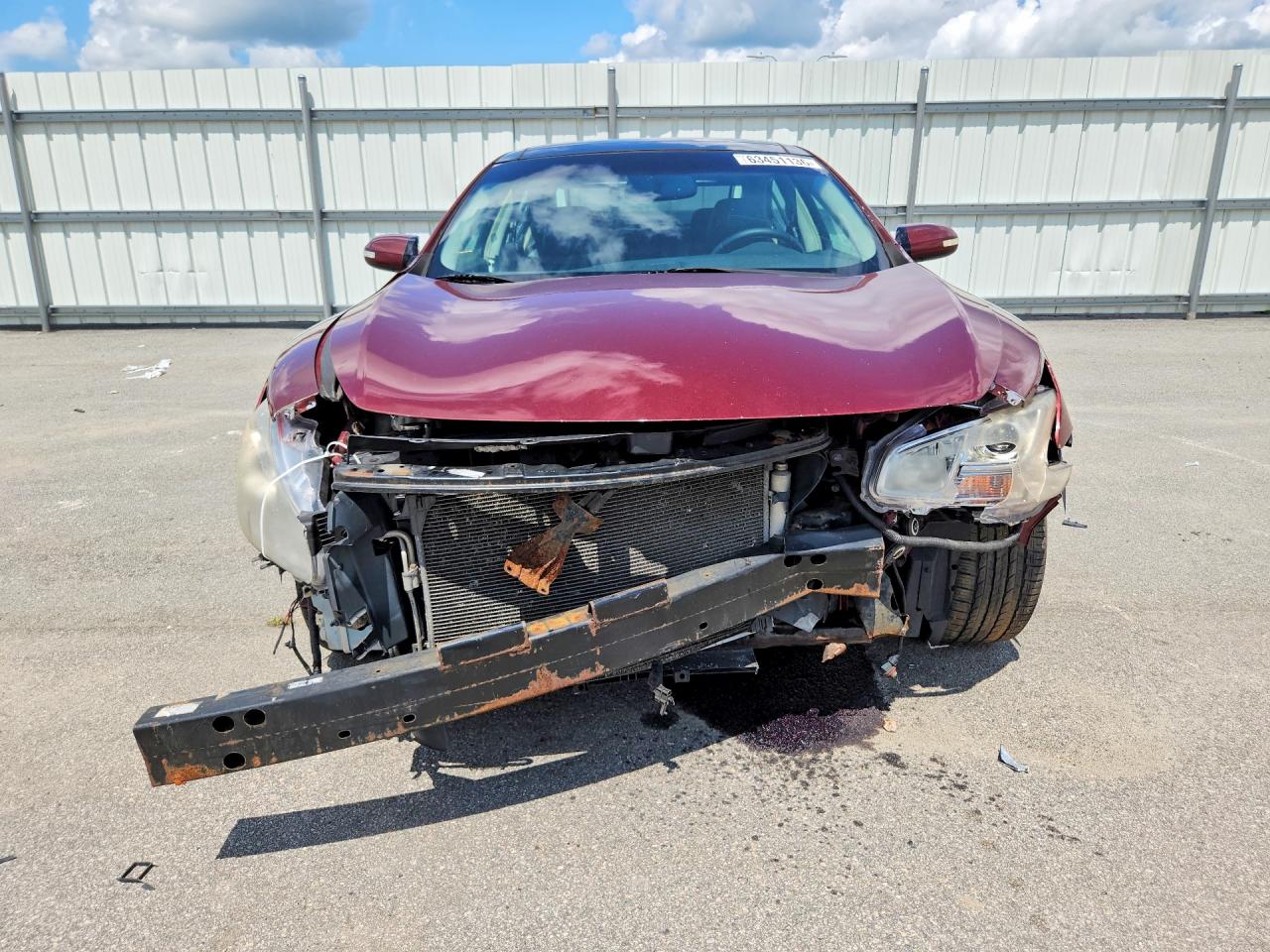2010 Nissan Maxima 3.5 S Burgundy vin: 1N4AA5AP3AC811162