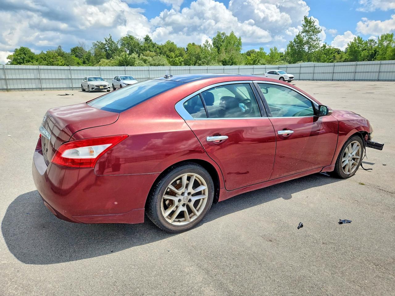 2010 Nissan Maxima 3.5 S Burgundy vin: 1N4AA5AP3AC811162