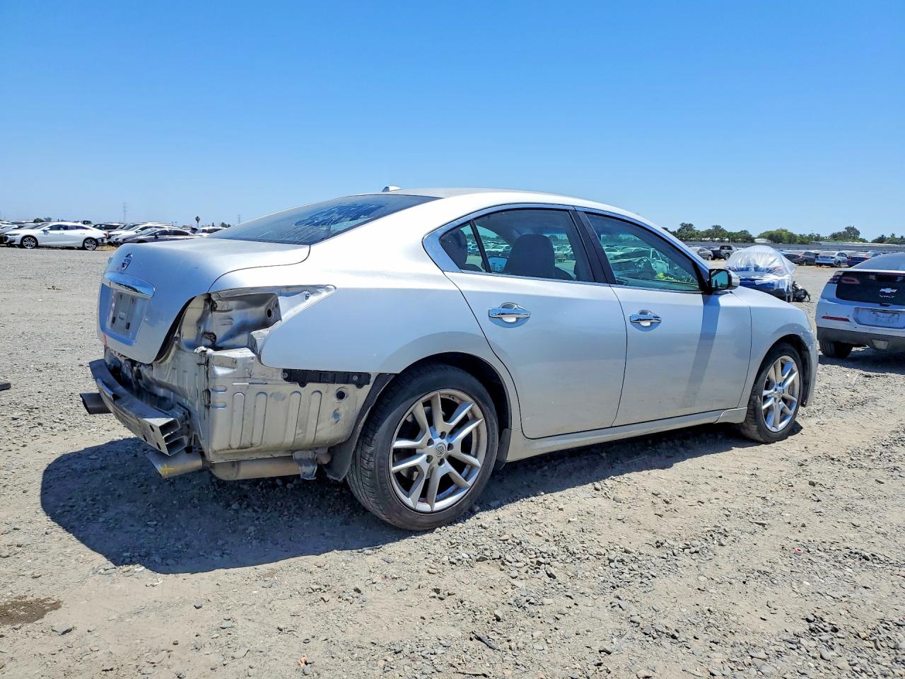 2010 Nissan Maxima 3.5 S Silver vin: 1N4AA5AP3AC812084