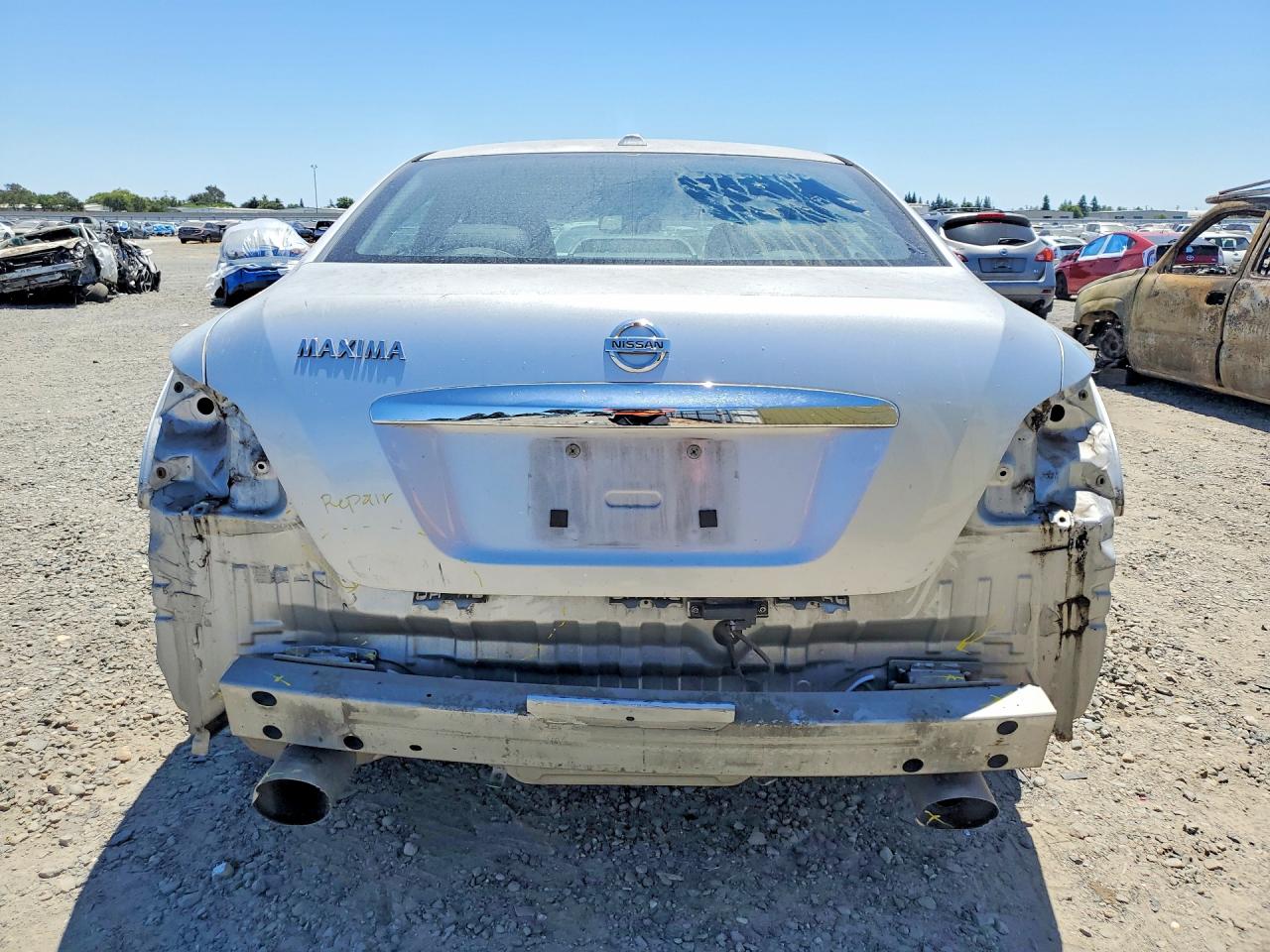 2010 Nissan Maxima 3.5 S Silver vin: 1N4AA5AP3AC812084