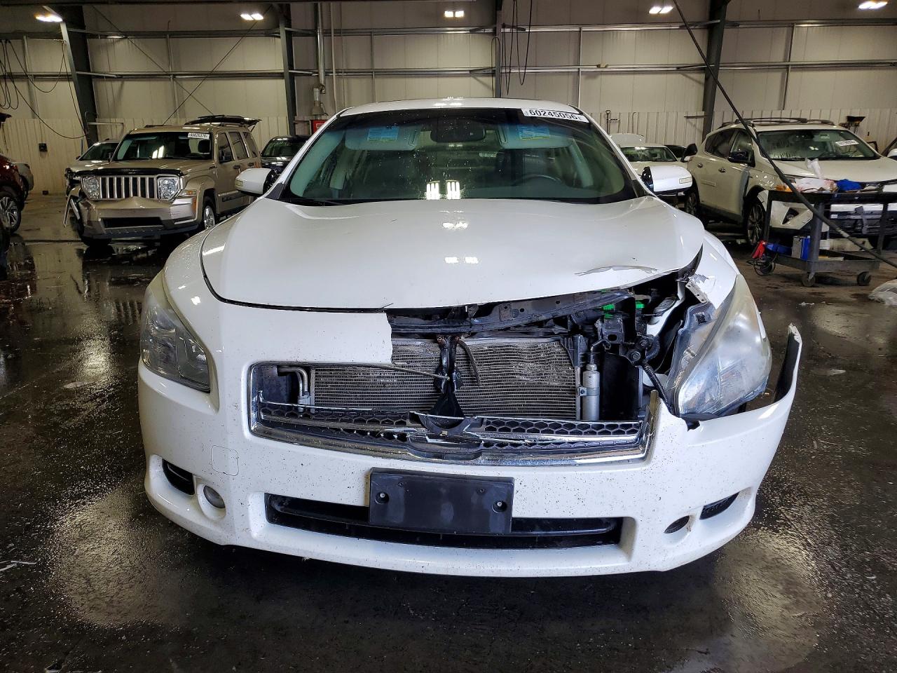 2010 Nissan Maxima S White vin: 1N4AA5AP3AC814630