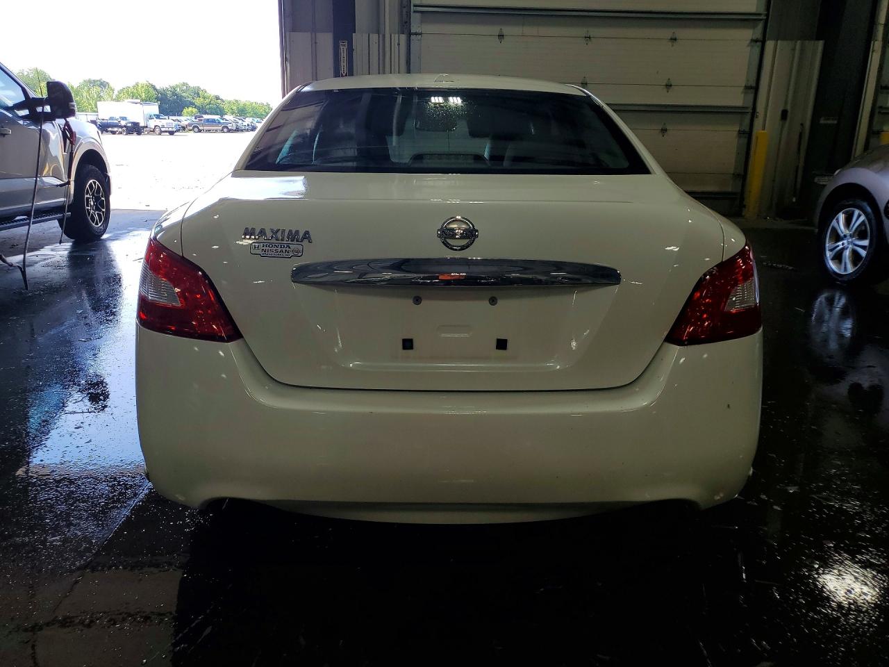 2010 Nissan Maxima S White vin: 1N4AA5AP3AC814630