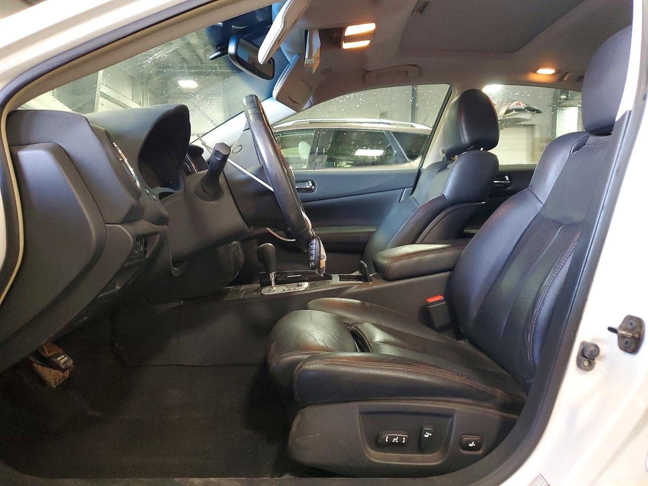 2010 Nissan Maxima S White vin: 1N4AA5AP3AC814630