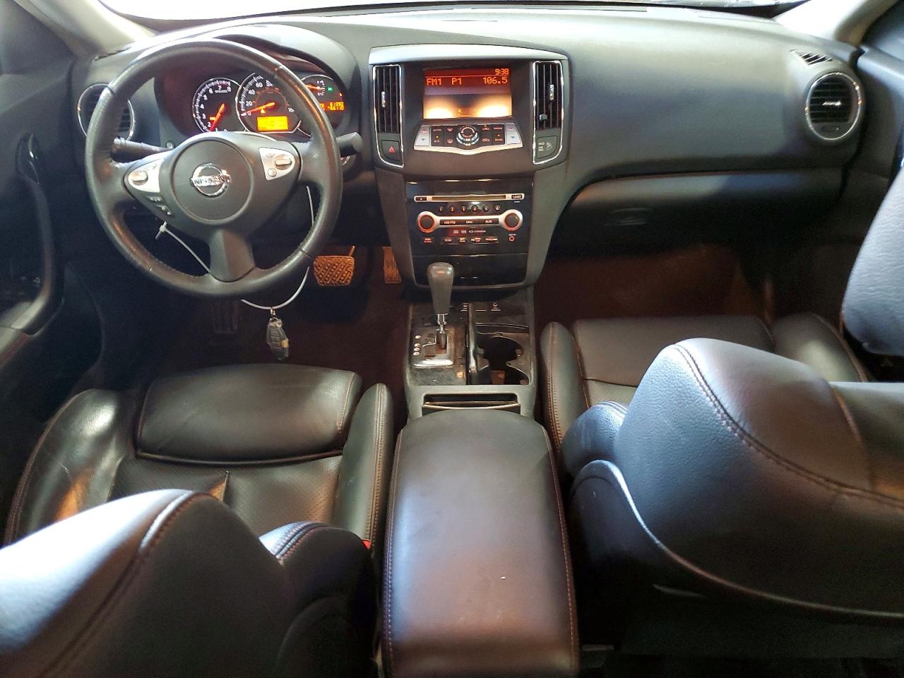 2010 Nissan Maxima S White vin: 1N4AA5AP3AC814630
