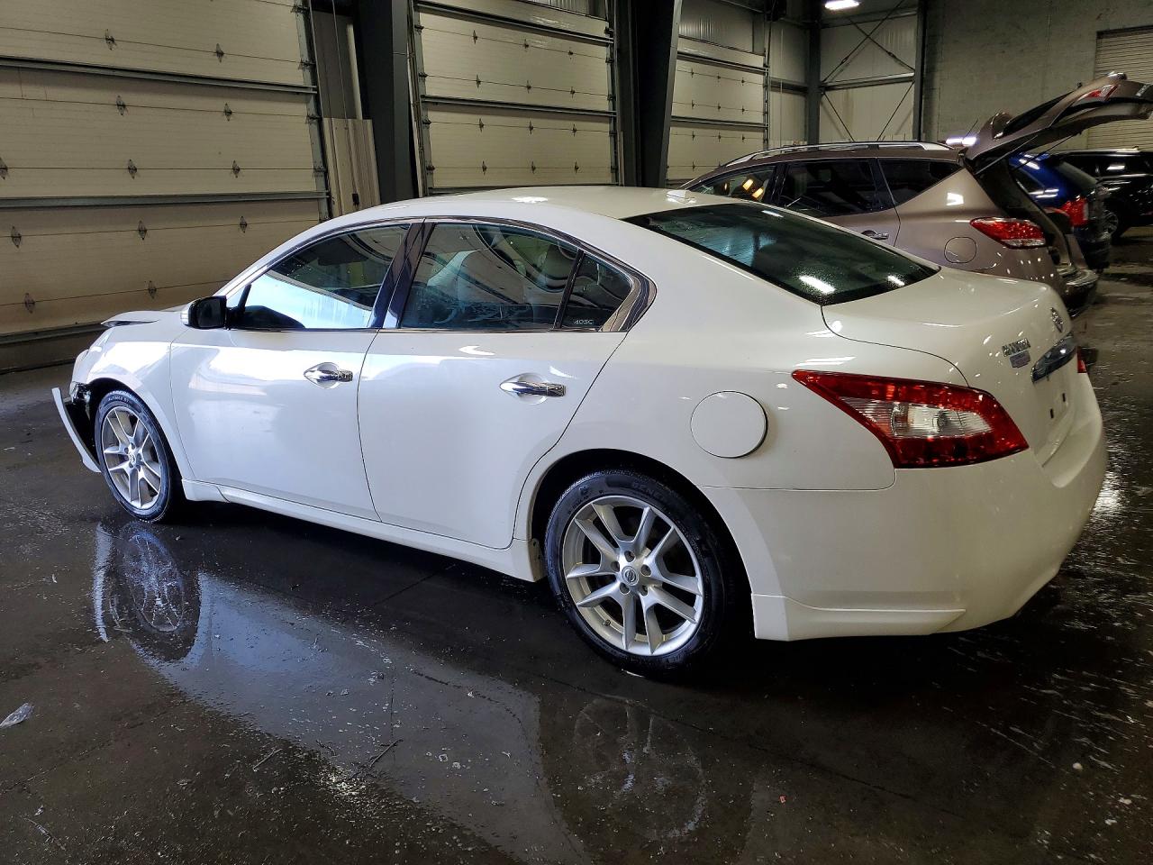 2010 Nissan Maxima S White vin: 1N4AA5AP3AC814630