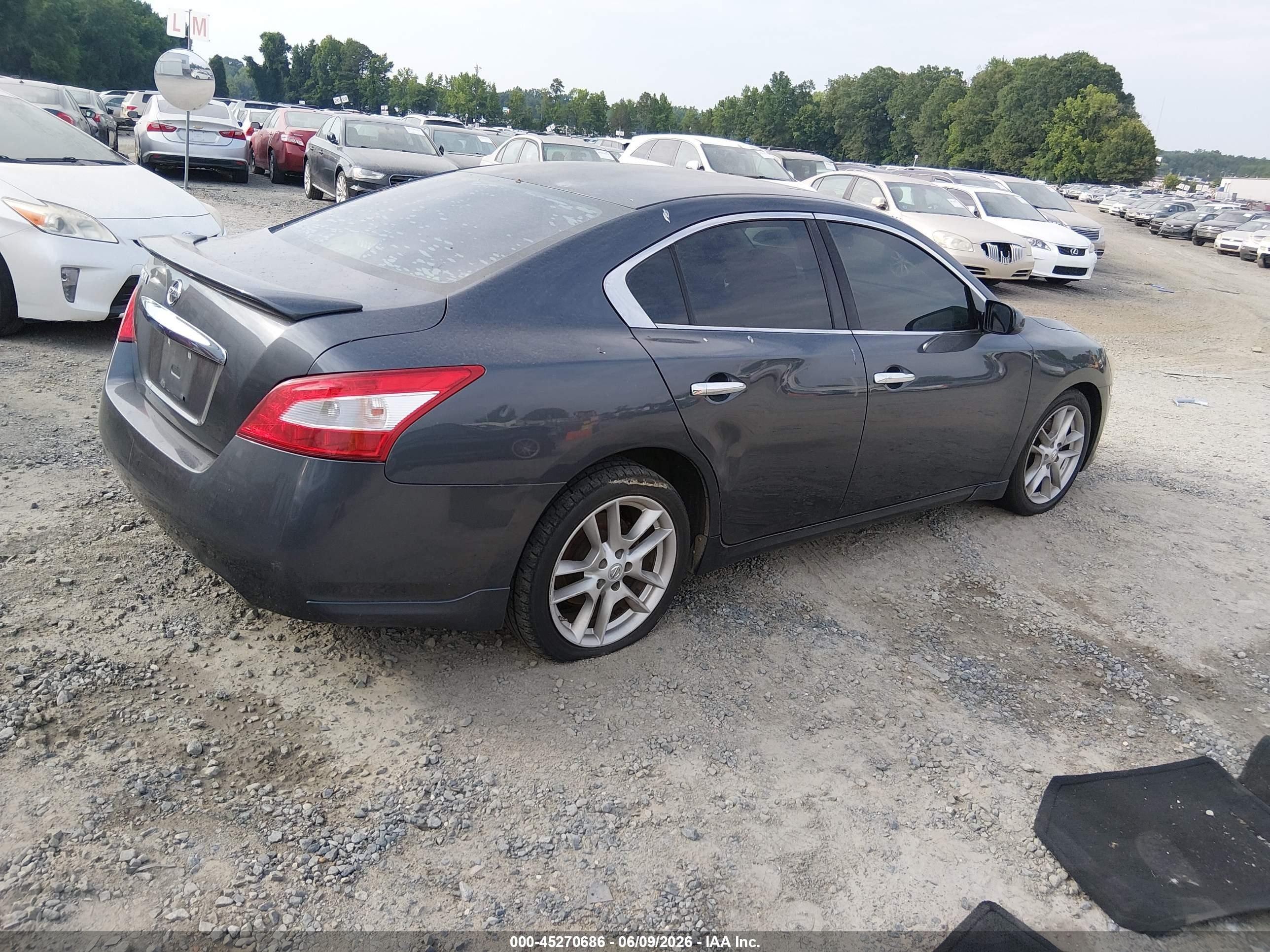 2010 Nissan Maxima 3.5 S Gray vin: 1N4AA5AP3AC815888