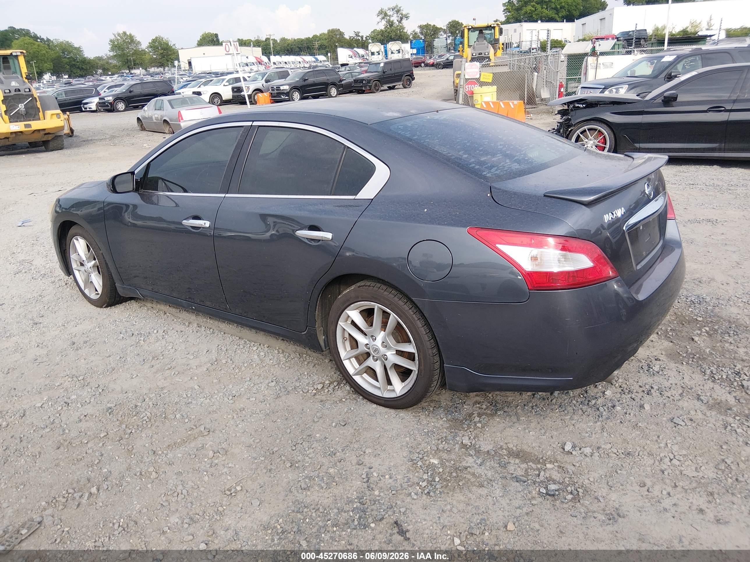 2010 Nissan Maxima 3.5 S Gray vin: 1N4AA5AP3AC815888