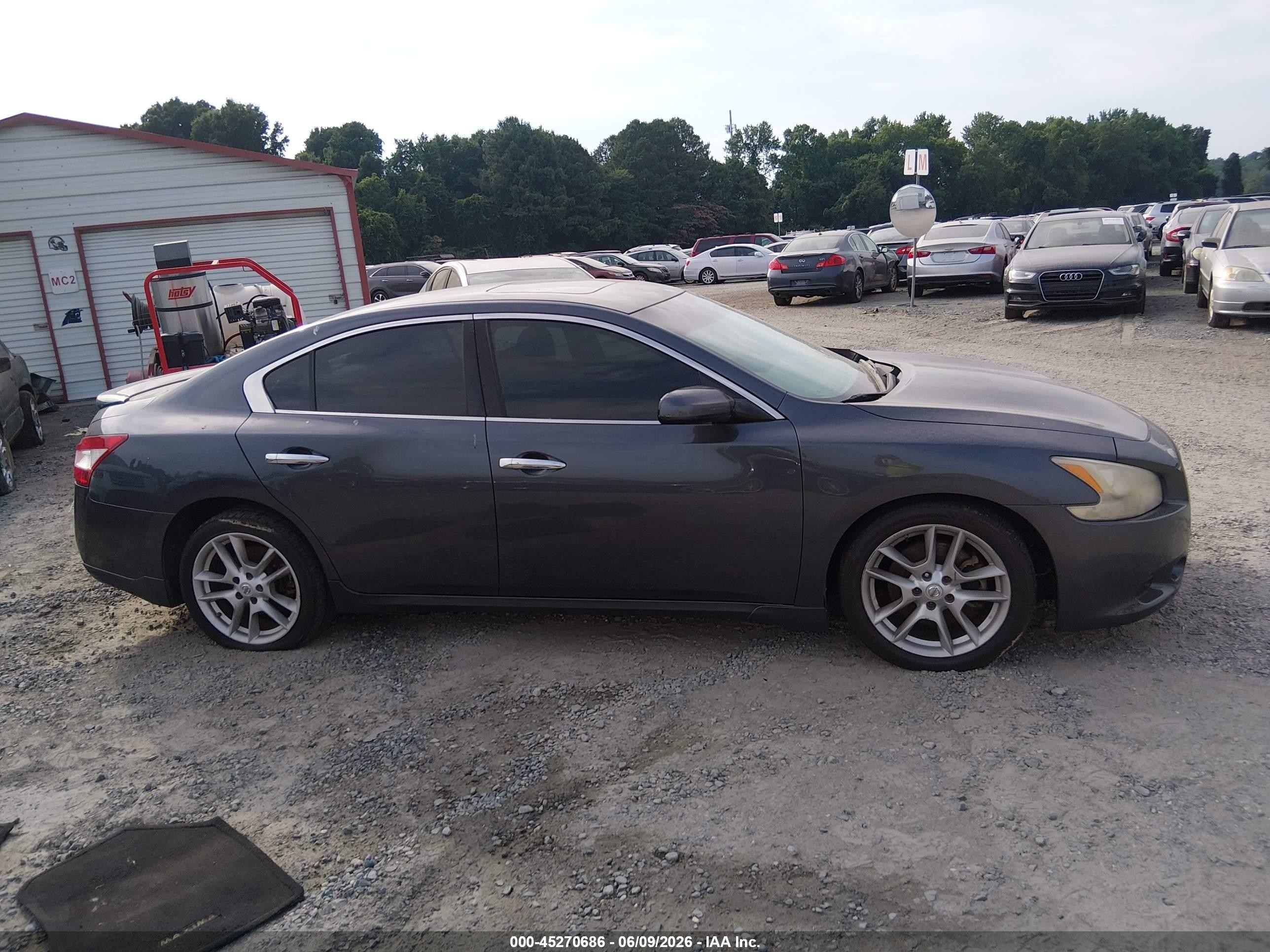 2010 Nissan Maxima 3.5 S Gray vin: 1N4AA5AP3AC815888