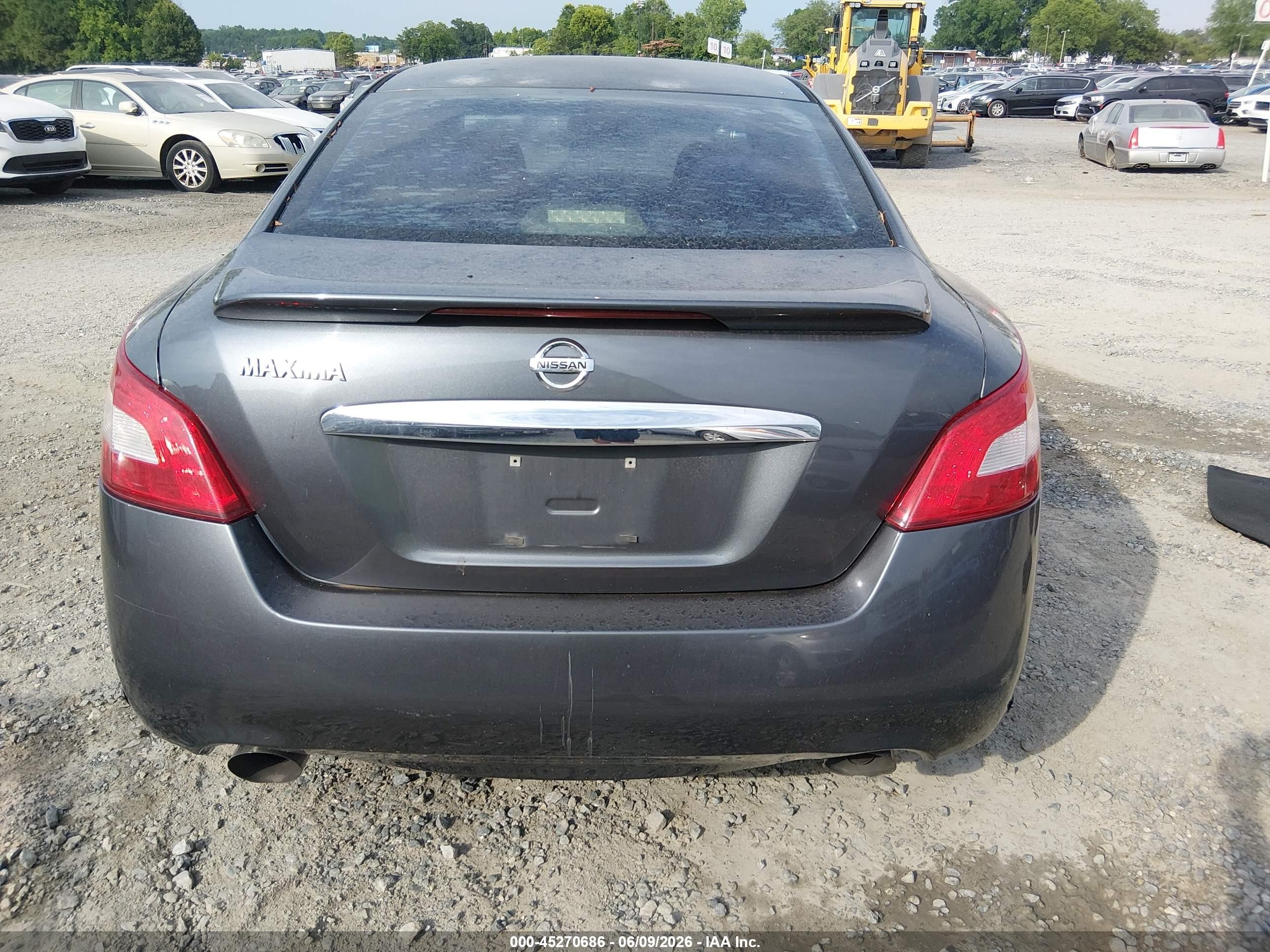 2010 Nissan Maxima 3.5 S Gray vin: 1N4AA5AP3AC815888