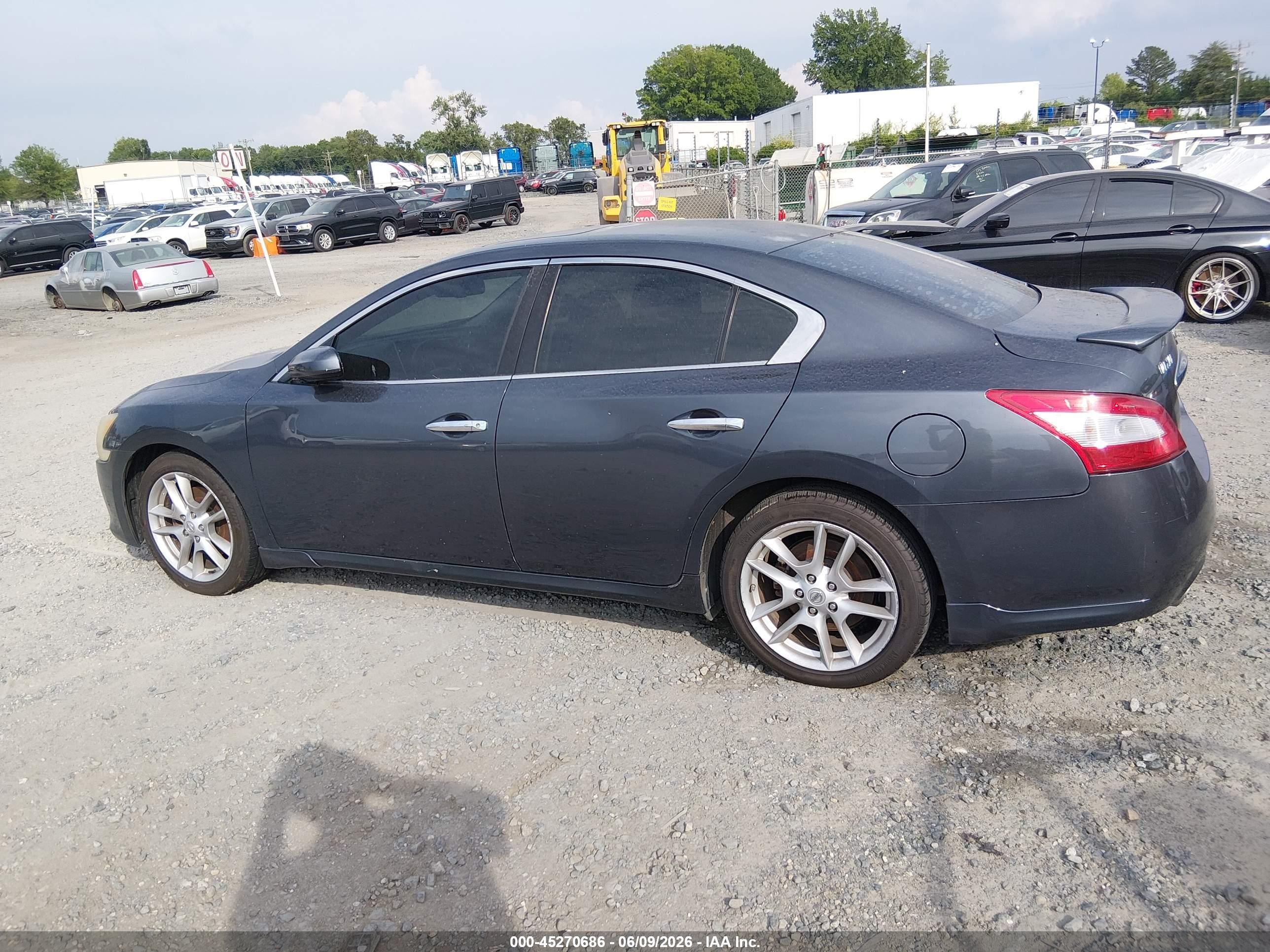 2010 Nissan Maxima 3.5 S Gray vin: 1N4AA5AP3AC815888