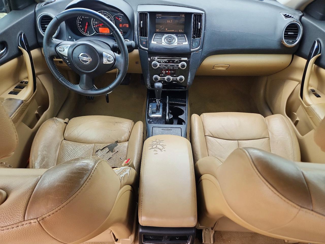 2010 Nissan Maxima 3.5 S White vin: 1N4AA5AP3AC842847