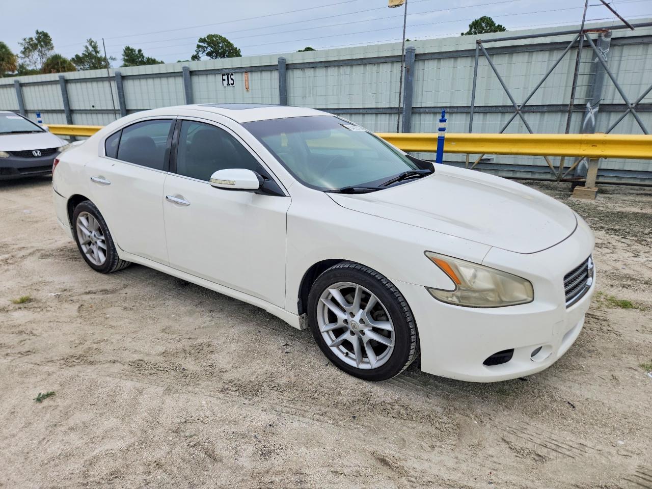 2010 Nissan Maxima 3.5 S White vin: 1N4AA5AP3AC842847