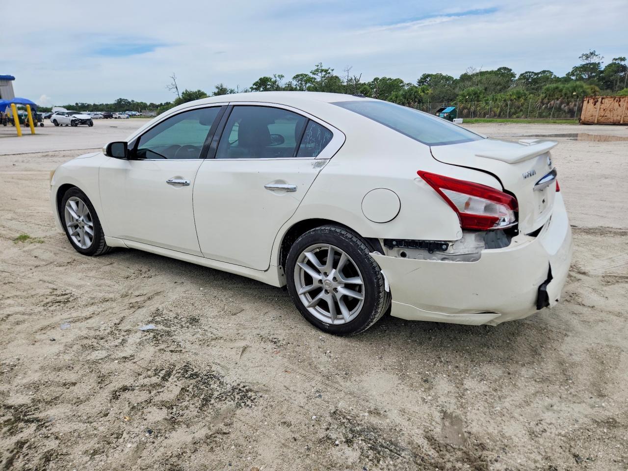 2010 Nissan Maxima 3.5 S White vin: 1N4AA5AP3AC842847