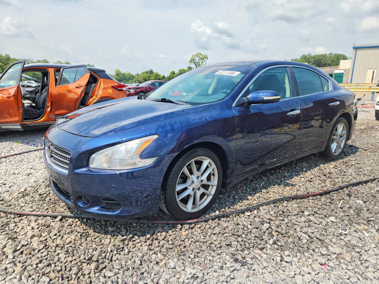 2010 Nissan Maxima 3.5 S Blue vin: 1N4AA5AP3AC843867