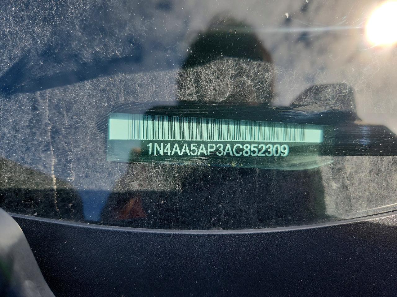 2010 Nissan Maxima 3.5 S Blue vin: 1N4AA5AP3AC852309