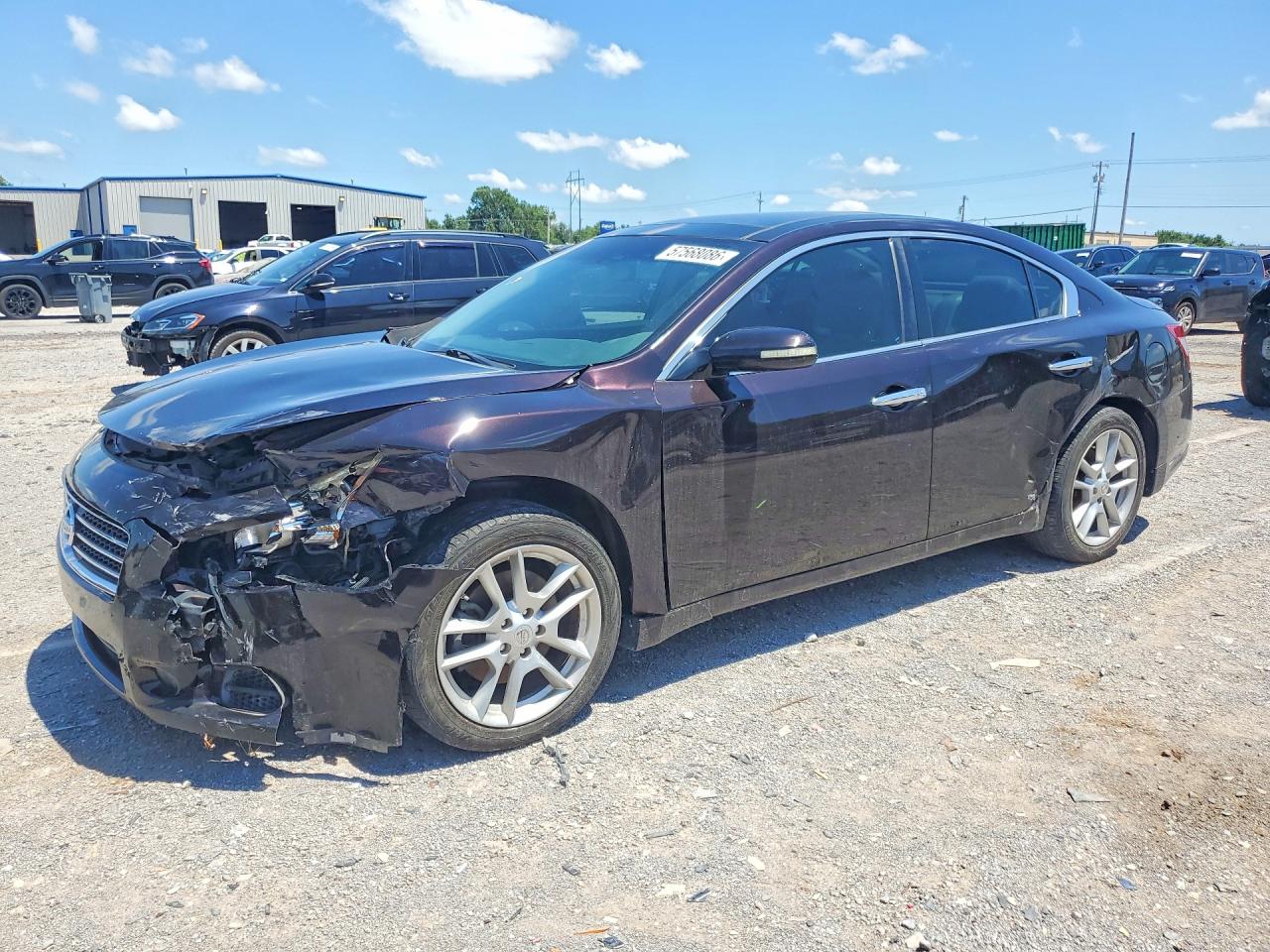 2010 Nissan Maxima 3.5 S Purple vin: 1N4AA5AP3AC852505