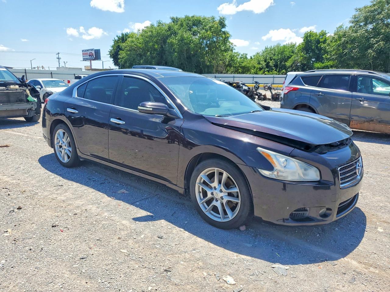 2010 Nissan Maxima 3.5 S Purple vin: 1N4AA5AP3AC852505