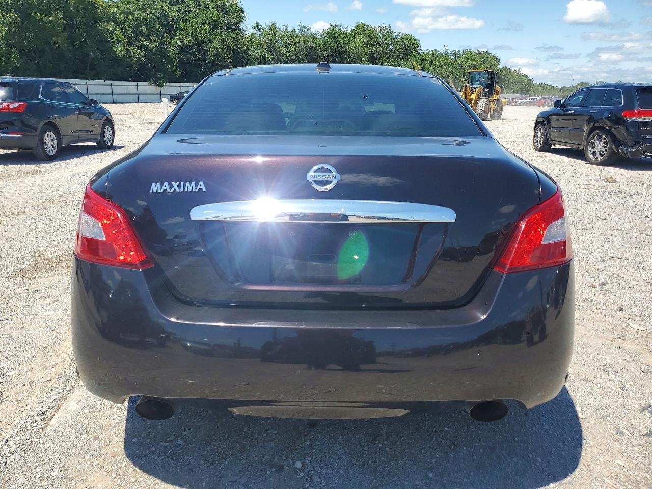 2010 Nissan Maxima 3.5 S Purple vin: 1N4AA5AP3AC852505