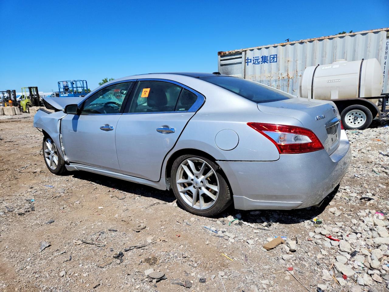 2010 Nissan Maxima 3.5 S Silver vin: 1N4AA5AP3AC854609