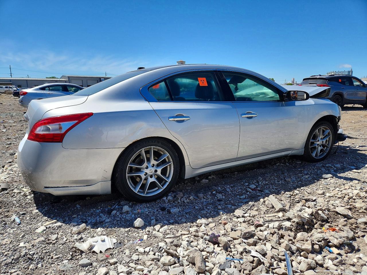 2010 Nissan Maxima 3.5 S Silver vin: 1N4AA5AP3AC854609