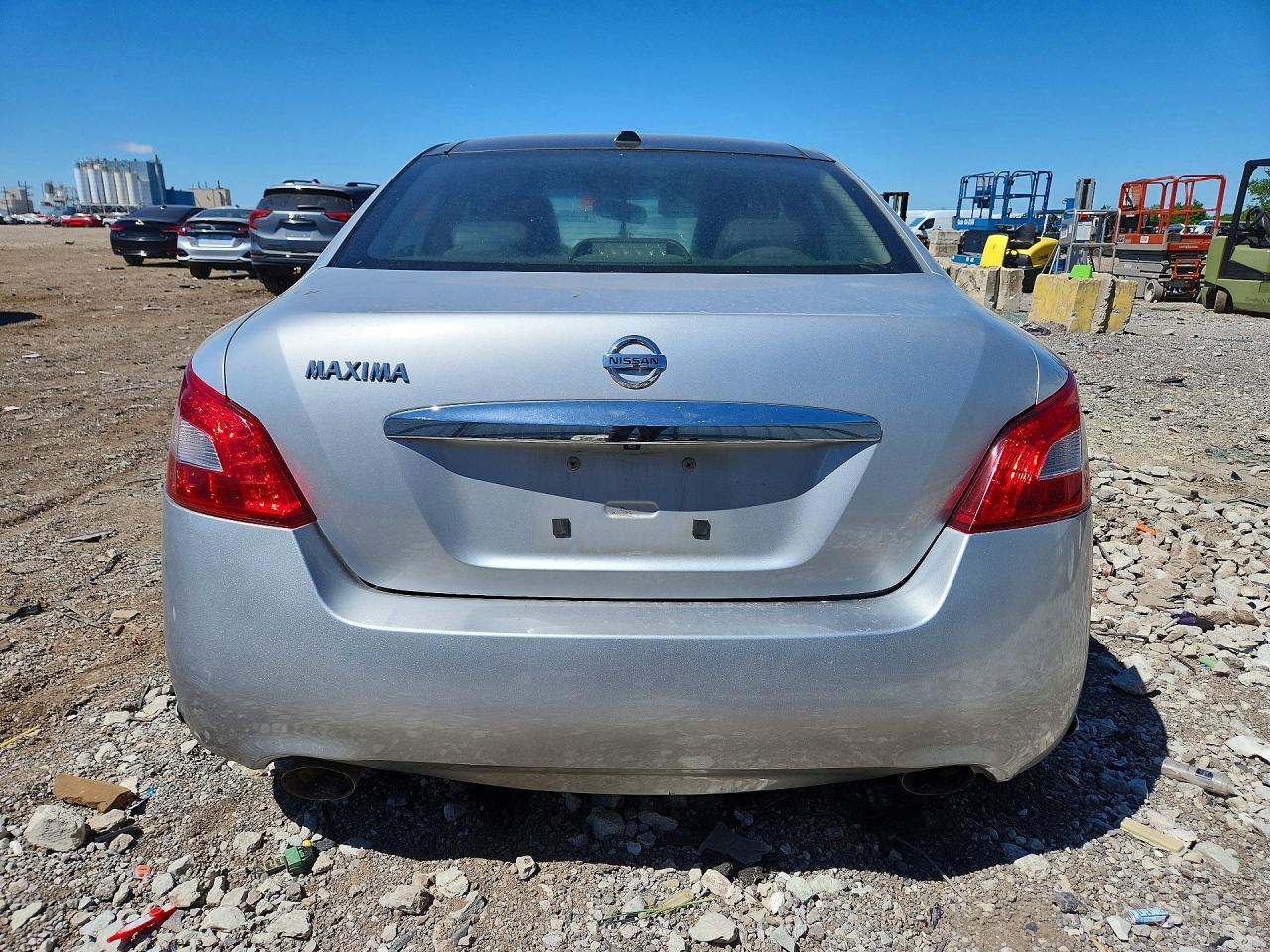 2010 Nissan Maxima 3.5 S Silver vin: 1N4AA5AP3AC854609