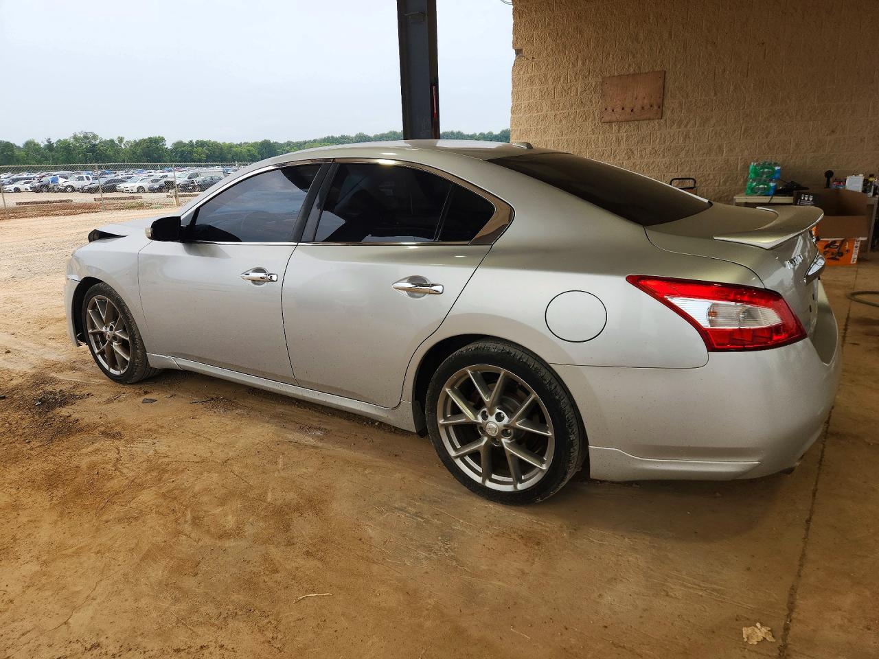 2010 Nissan Maxima 3.5 S Silver vin: 1N4AA5AP3AC858370