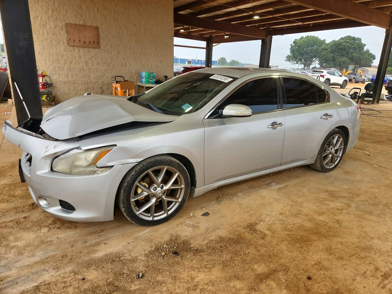 2010 Nissan Maxima 3.5 S Silver vin: 1N4AA5AP3AC858370