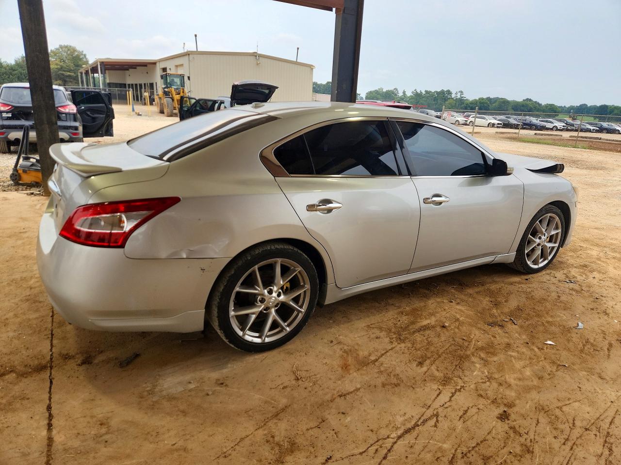 2010 Nissan Maxima 3.5 S Silver vin: 1N4AA5AP3AC858370