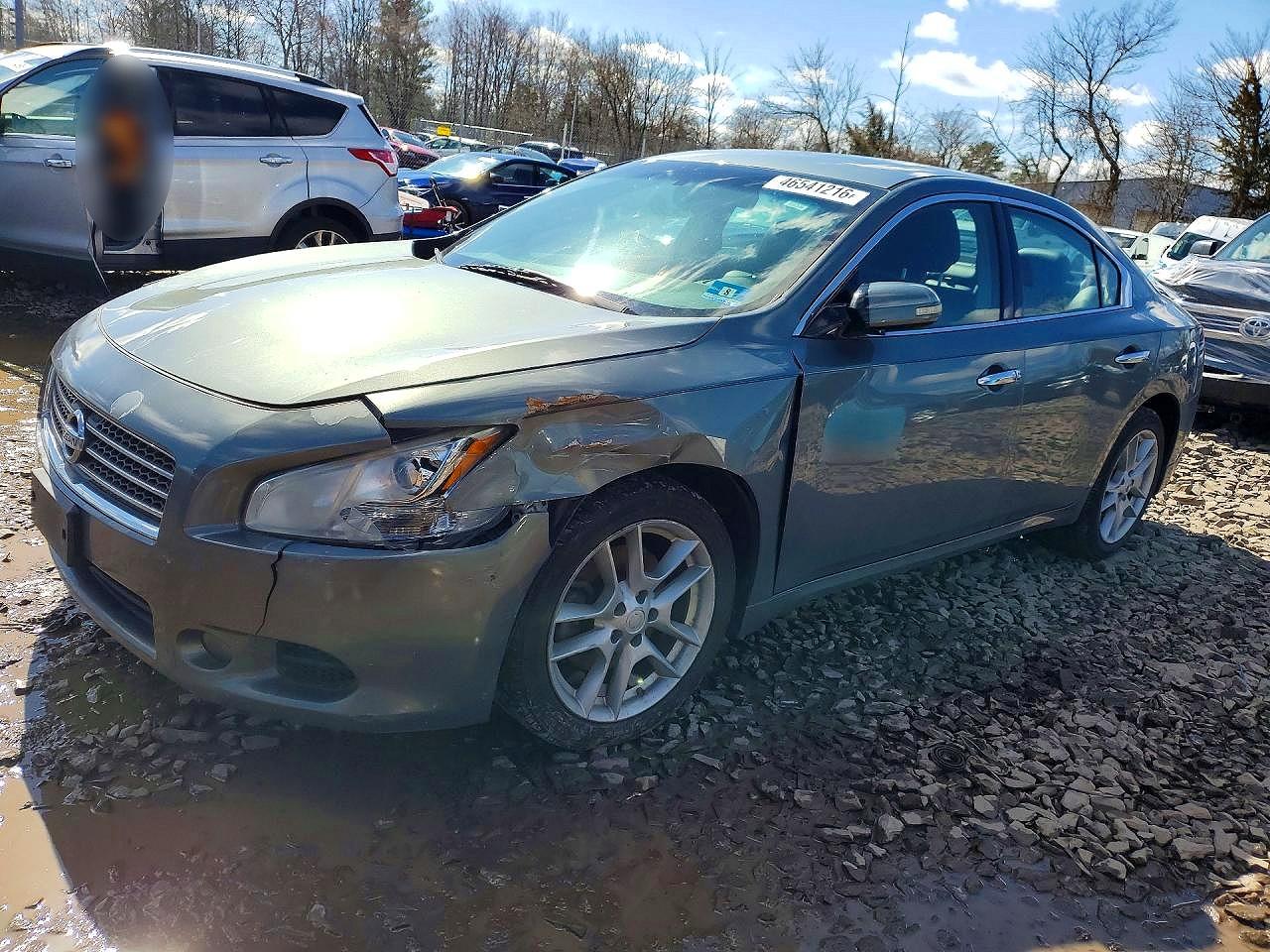2010 Nissan Maxima 3.5 S Charcoal vin: 1N4AA5AP3AC863486