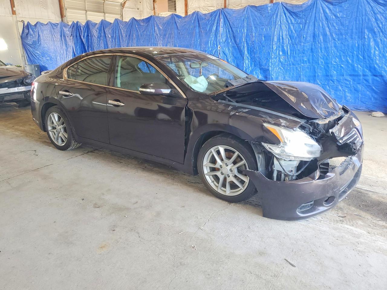 2010 Nissan Maxima 3.5 S Black vin: 1N4AA5AP3AC875167