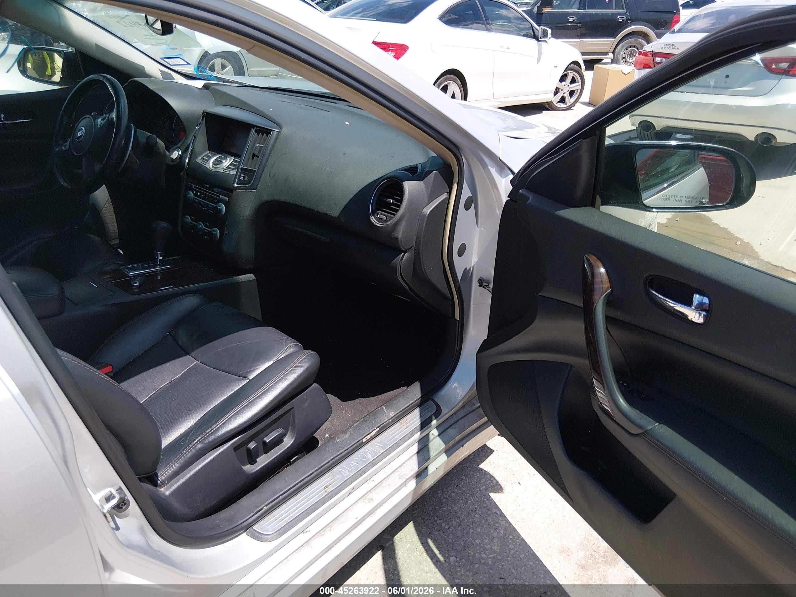 2011 Nissan Maxima 3.5 Sv Silver vin: 1N4AA5AP3BC801765