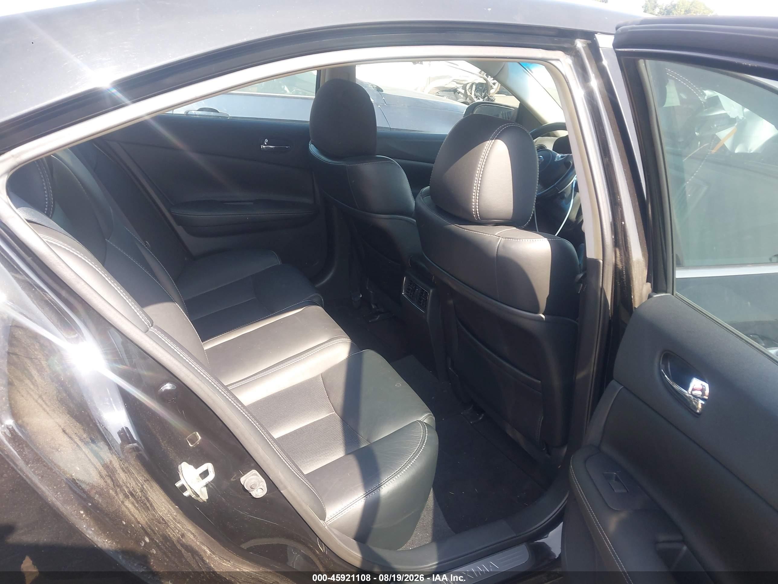 2011 Nissan Maxima 3.5 Sv Black vin: 1N4AA5AP3BC804925