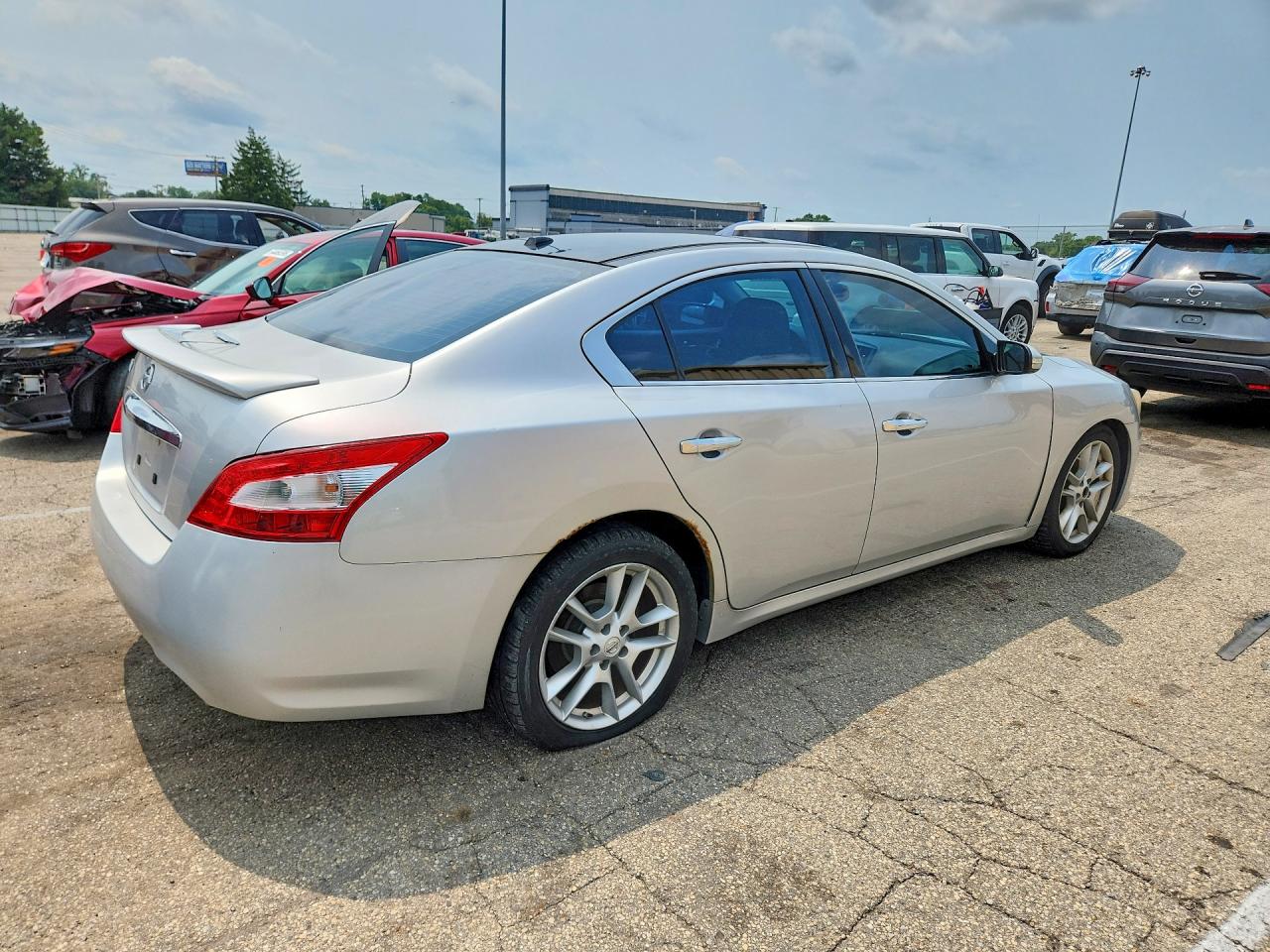 2011 Nissan Maxima 3.5 S Silver vin: 1N4AA5AP3BC804990