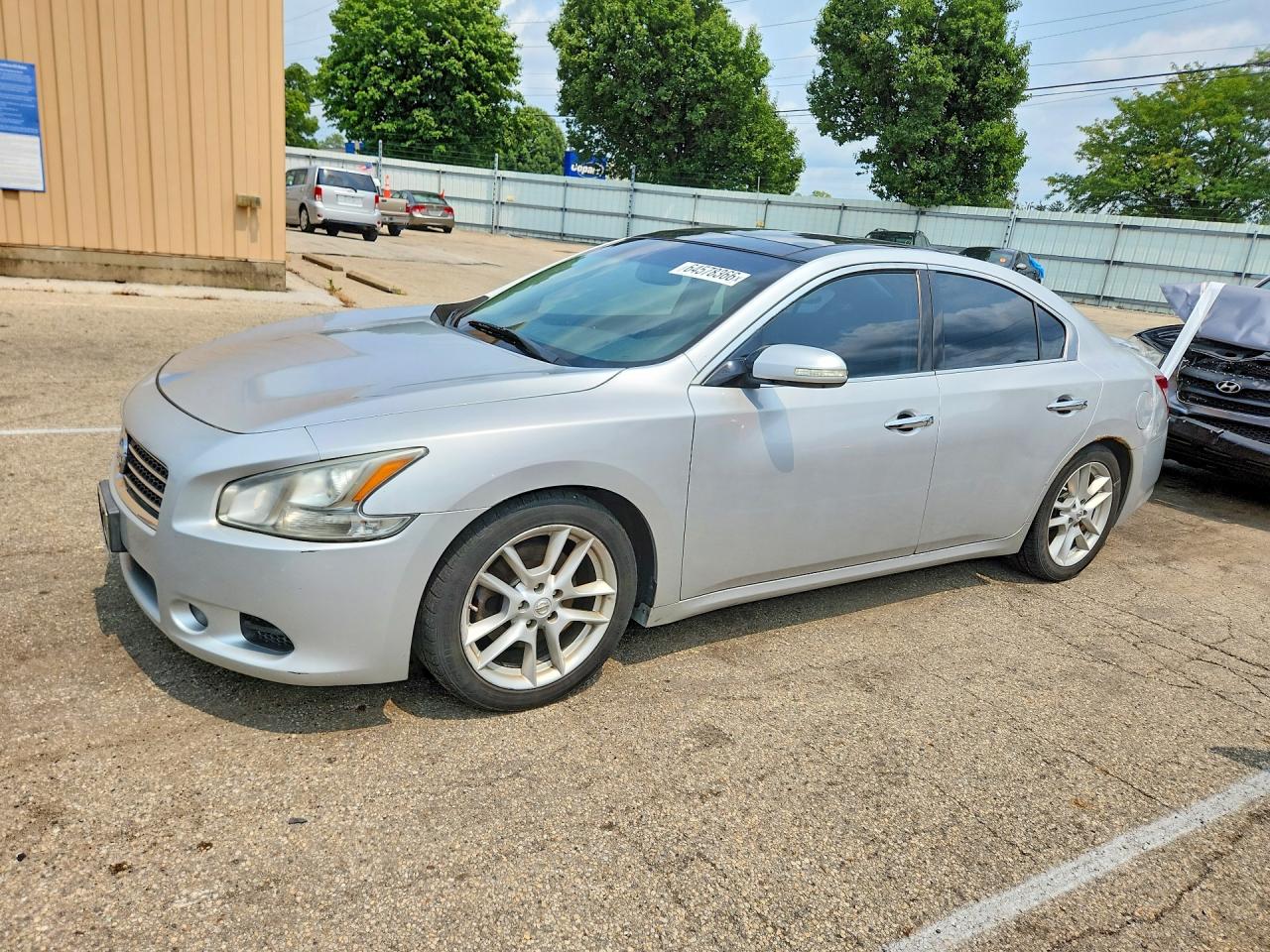 2011 Nissan Maxima 3.5 S Silver vin: 1N4AA5AP3BC804990