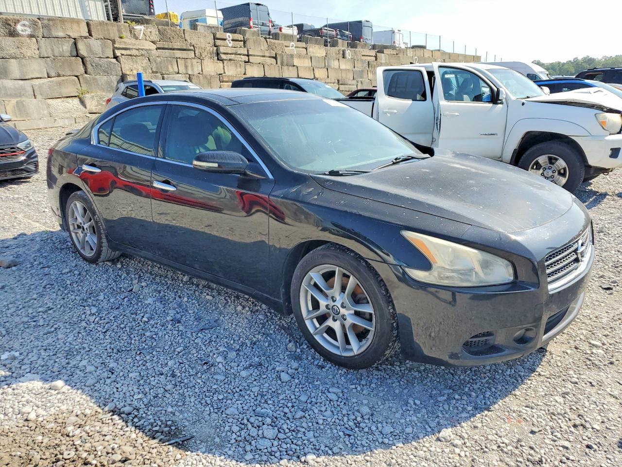 2011 Nissan Maxima 3.5 S Black vin: 1N4AA5AP3BC807517