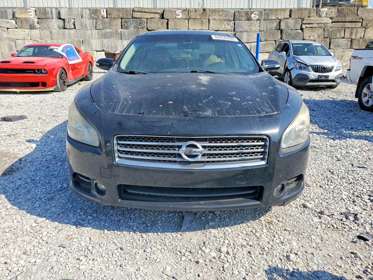 2011 Nissan Maxima 3.5 S Black vin: 1N4AA5AP3BC807517