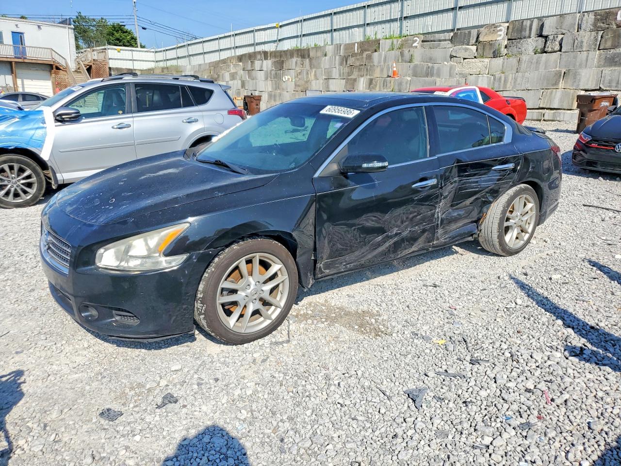 2011 Nissan Maxima 3.5 S Black vin: 1N4AA5AP3BC807517