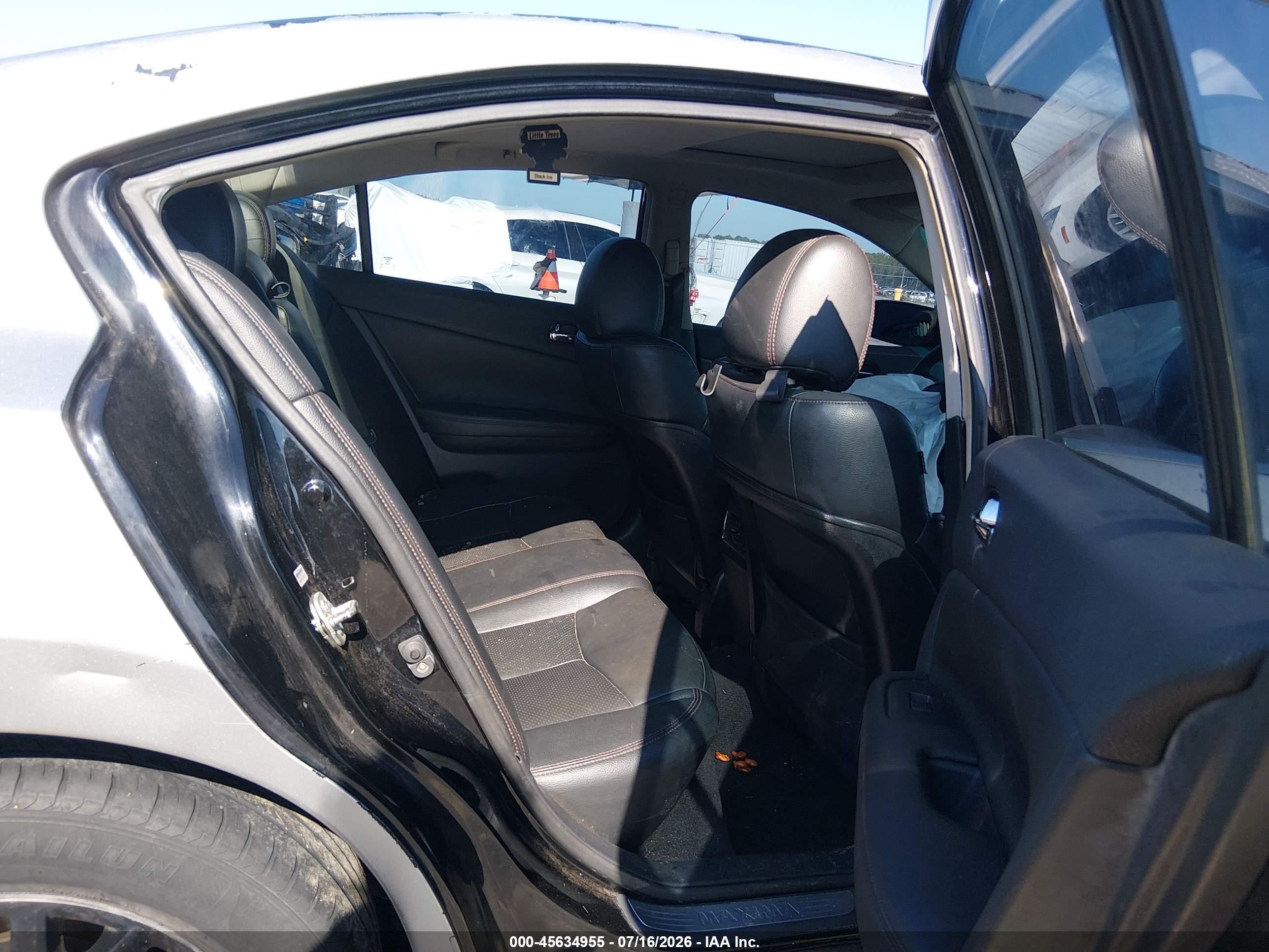 2011 Nissan Maxima 3.5 Sv Silver vin: 1N4AA5AP3BC813690