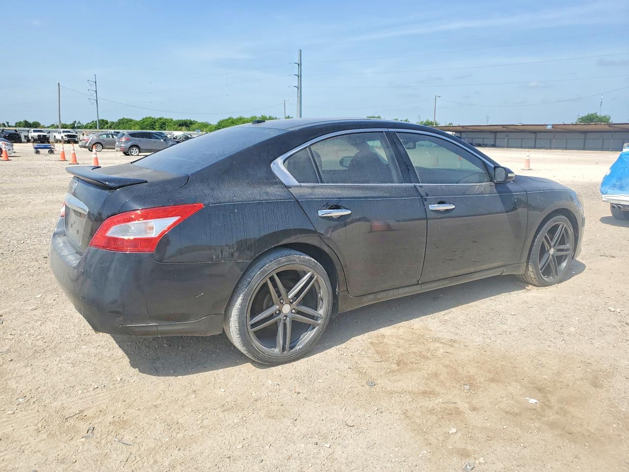 2011 Nissan Maxima 3.5 S Black vin: 1N4AA5AP3BC820560