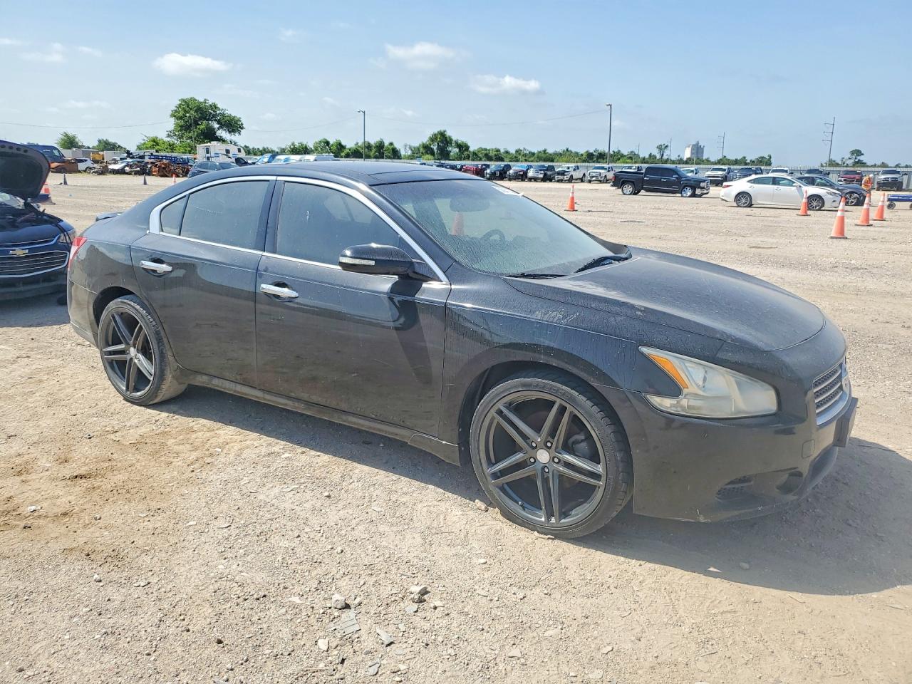 2011 Nissan Maxima 3.5 S Black vin: 1N4AA5AP3BC820560