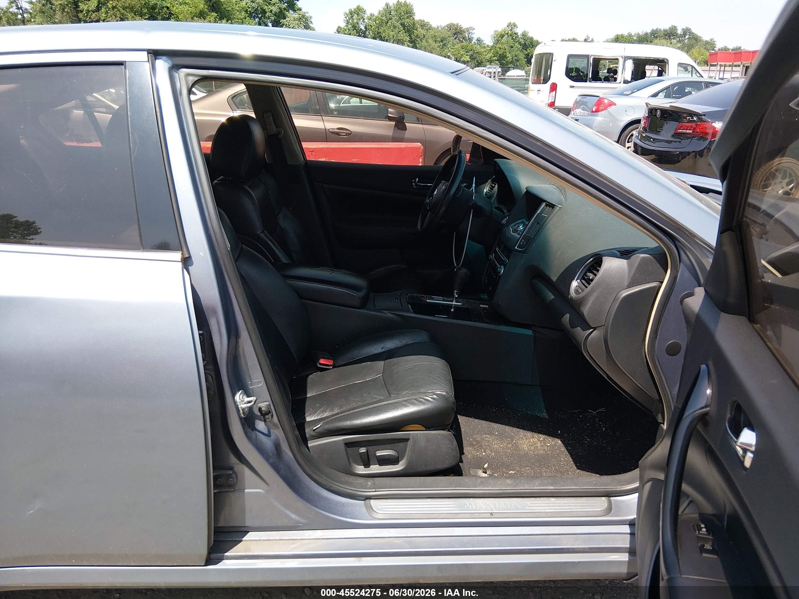 2011 Nissan Maxima 3.5 S Silver vin: 1N4AA5AP3BC820767