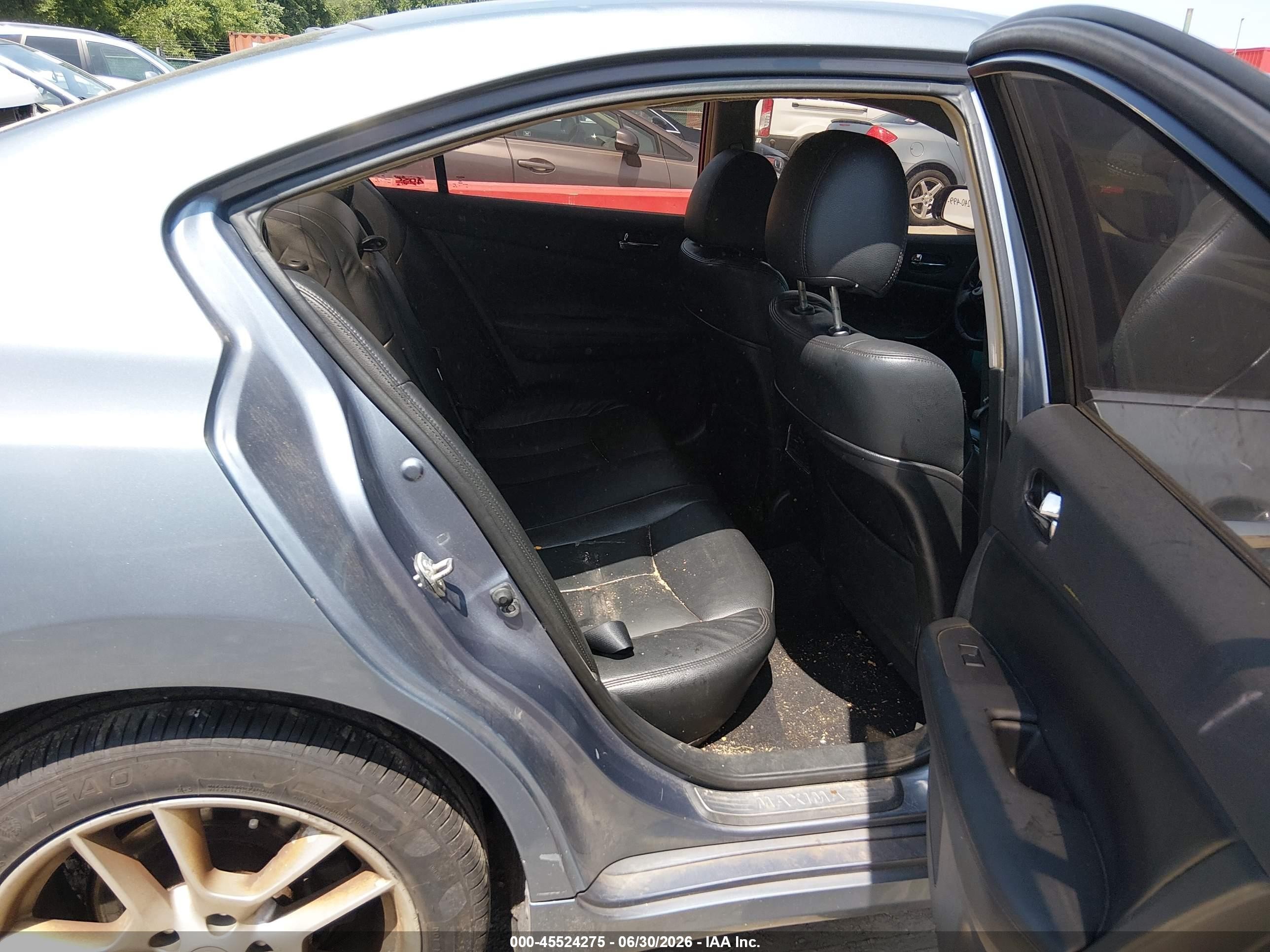2011 Nissan Maxima 3.5 S Silver vin: 1N4AA5AP3BC820767