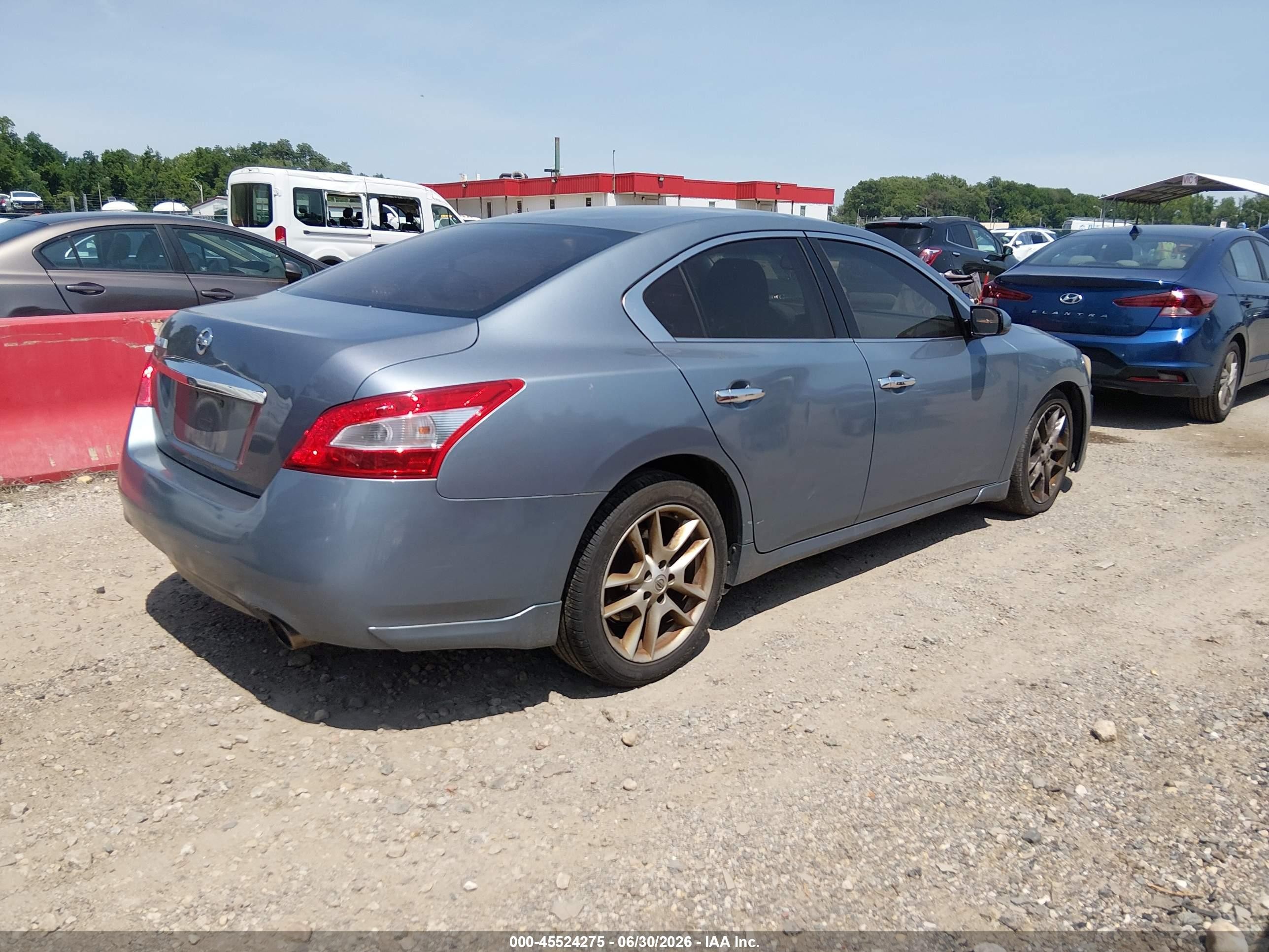 2011 Nissan Maxima 3.5 S Silver vin: 1N4AA5AP3BC820767