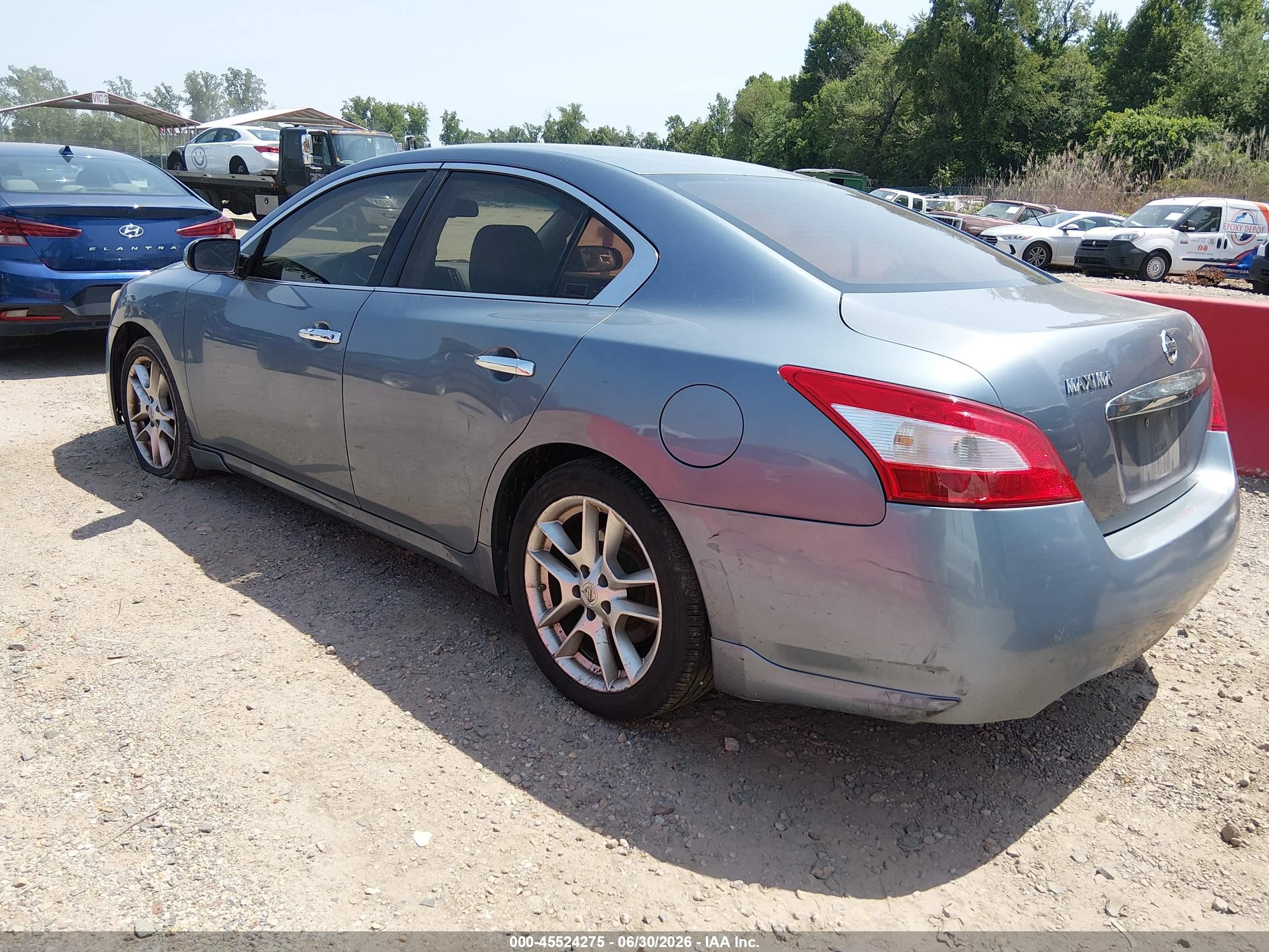 2011 Nissan Maxima 3.5 S Silver vin: 1N4AA5AP3BC820767