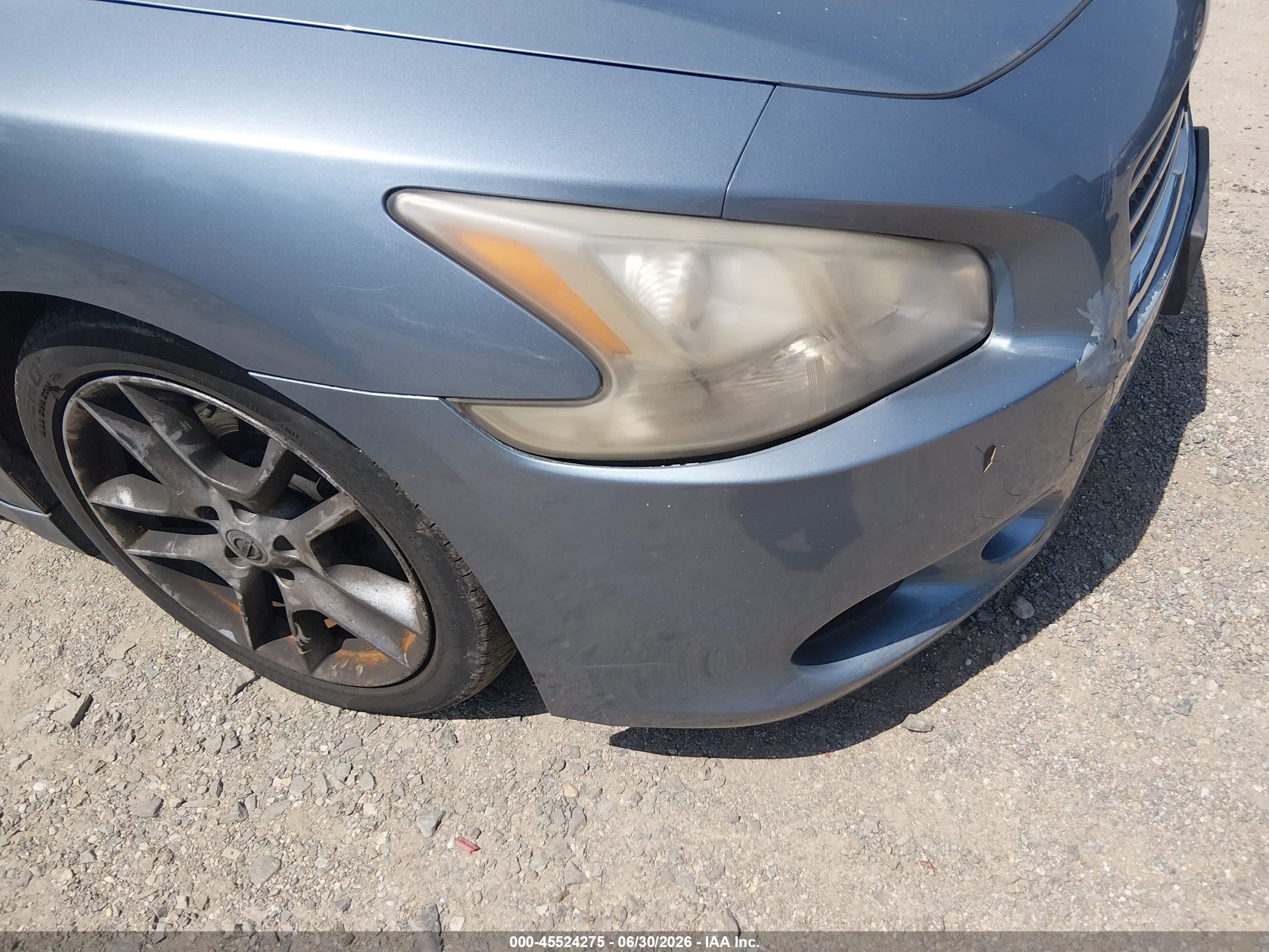 2011 Nissan Maxima 3.5 S Silver vin: 1N4AA5AP3BC820767