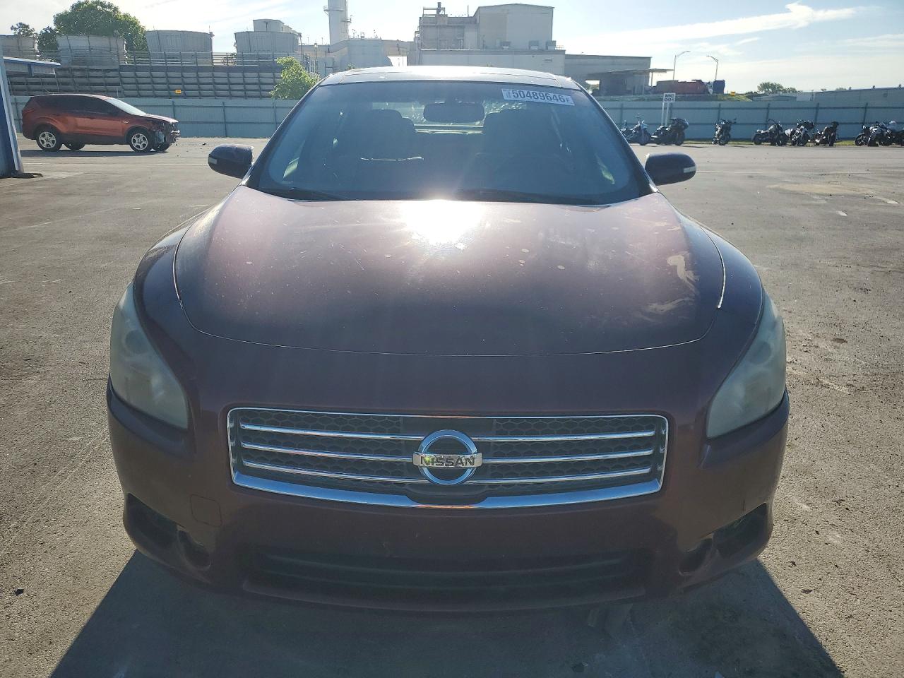 2011 Nissan Maxima 3.5 S Red vin: 1N4AA5AP3BC827928