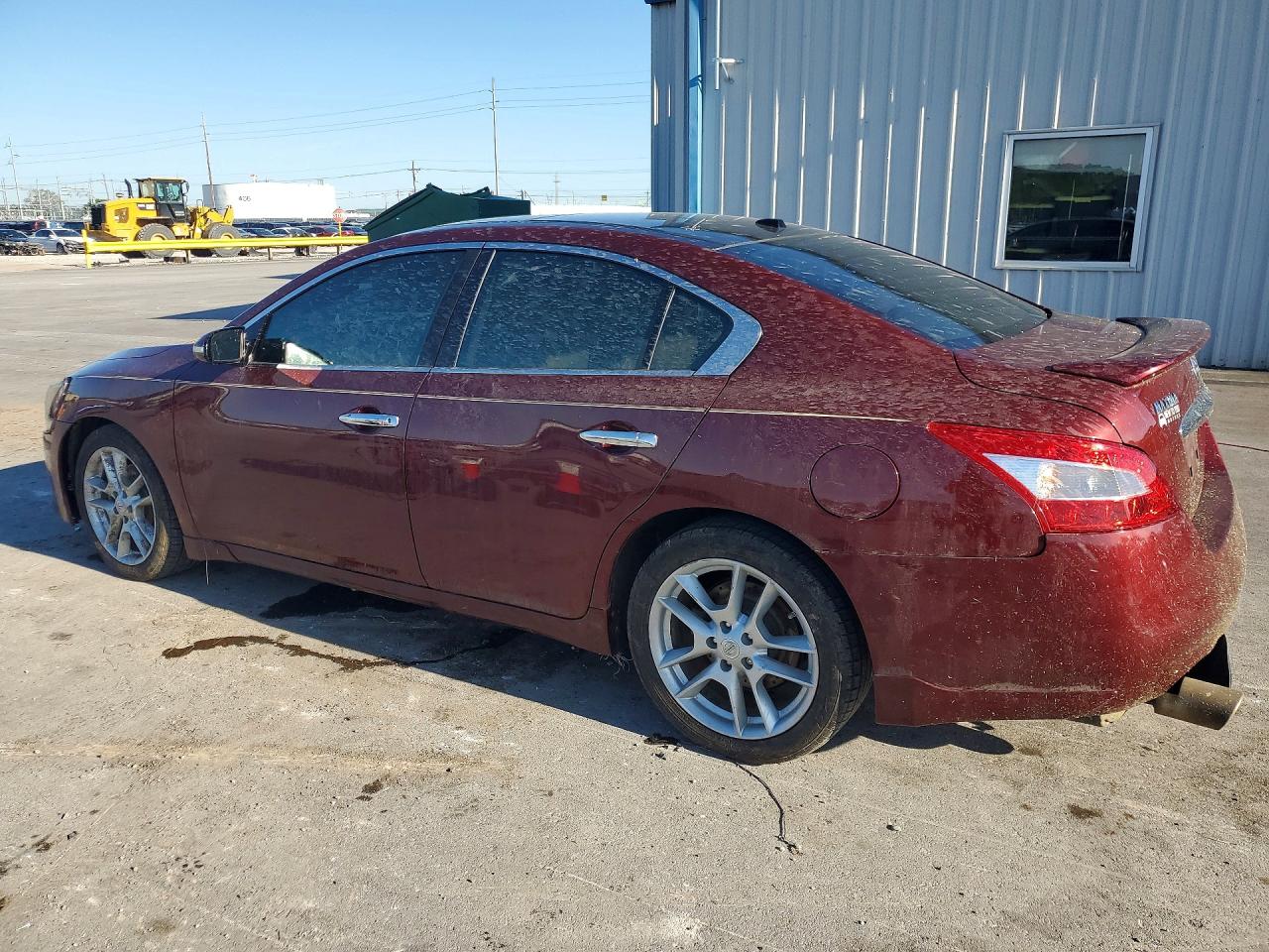 2011 Nissan Maxima 3.5 S Red vin: 1N4AA5AP3BC827928