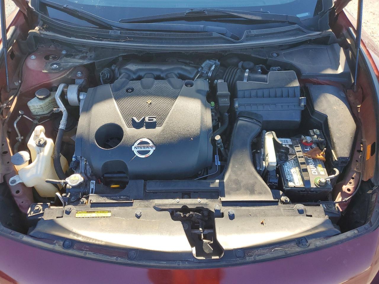 2011 Nissan Maxima 3.5 S Red vin: 1N4AA5AP3BC827928